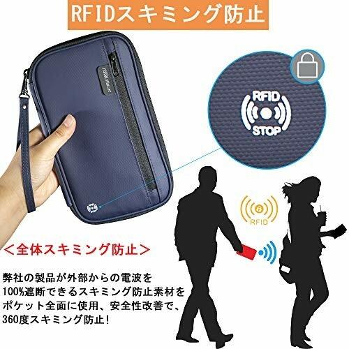 超特価激安 パスポートケース スキミング防止 首下げ 手持ちポーチ 斜めがけ可能 Yarrashop 海外旅行 出張 便利グッズ 14ポ Cisama Sc Gov Br