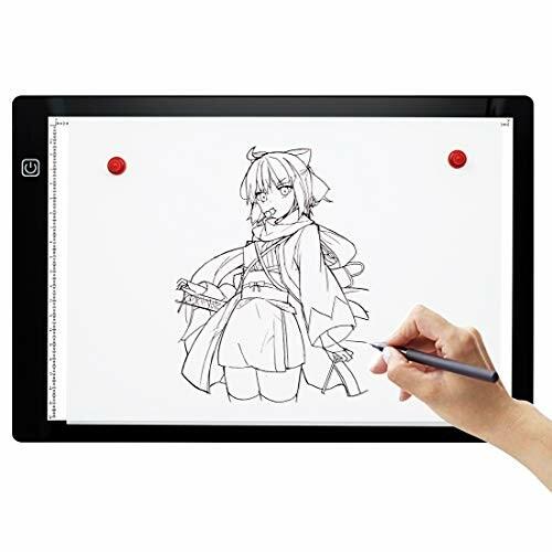 Ledトレース台 感度アップ 無段階調節ライトテーブル 製図 マンガ スケッチ デッサン イラスト 超薄型 全面 トレース台 Dev1 Develop C21media Net