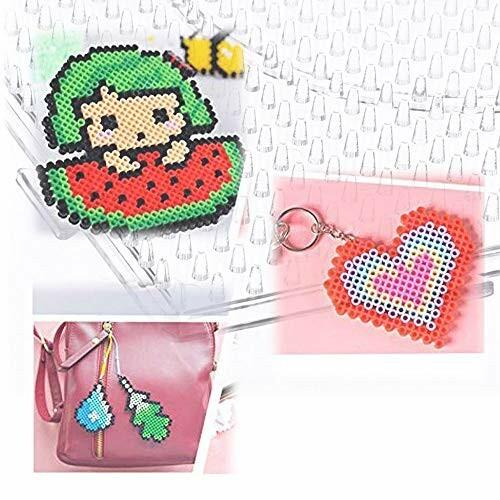 アイロンビーズプレート ミニホットビーズ専用 透明接続可能 アイロンペーパービーズピン付き 六角星ハート アッシュカラー 通販 Yahoo ショッピング