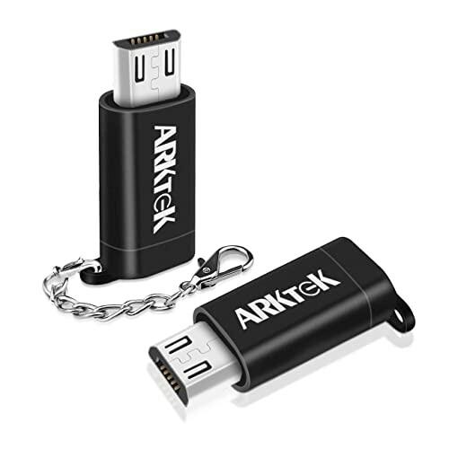 ARKTEK ライトニング → 豪華で新しい Micro USB アダプタ USB接続口 から ケーブル マイクロ キーボード付き 2022超人気 メス