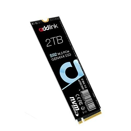 ベビーグッズも大集合 2TB ゲーミング S92 addlink M.2 SSD 2280 M.2 NAND QLC 3D NVMe Gen4×4 PCIe 書込速度3,600MB/s PC最大読取速度4,850MB/s 内蔵SSD Gen4×4 内蔵型SSD