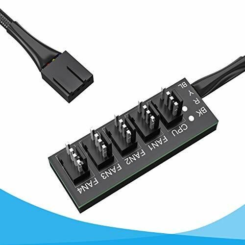 ファンケーブル 分岐 Pwm 1 5分岐 3ピンと4ピンのファン対応 45cm Wuernine Pc ケース 冷却ファン クーラーファン 増 アッシュカラー 通販 Yahoo ショッピング