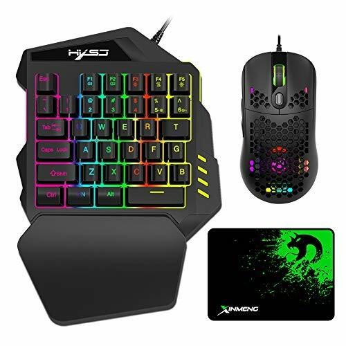 ゲーミングキーボード 片手キーボード 専用コンバーター 内蔵 片手 左手デバイス 35キー Usb有線 日本語