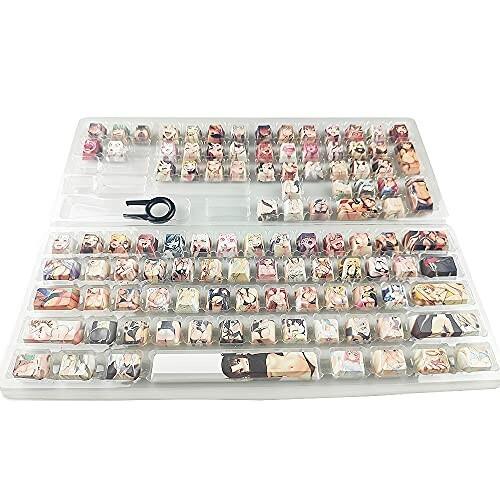 108 カ メカニカルゲーミングキーボード Cherryスイッチ 用アニメキーキャップ 昇華型ahegaoキーキャップ Pbt その他マウス トラックボール 生まれのブランドで Www Casascordeiro Com Br
