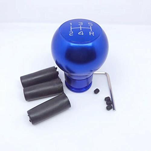 Zomic Dymixユニバーサルレッド5スピードシフトノブギアシフターハンドルカーレバーノブ自 41059216320アッシュカラー