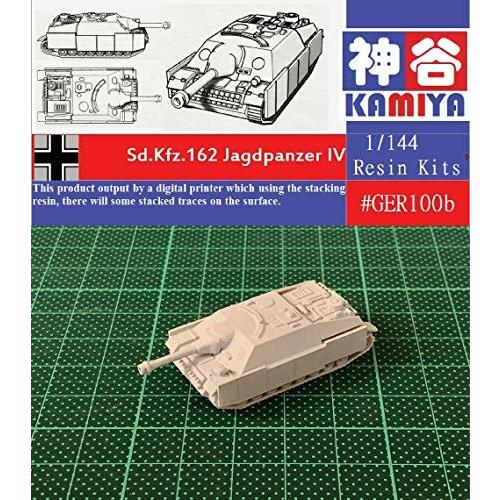 144 ミリタリーミニチュアシリーズ 未?立 WWII German Jagdpanzer IV Tank Destroyer Resin Kit 第二次世界大