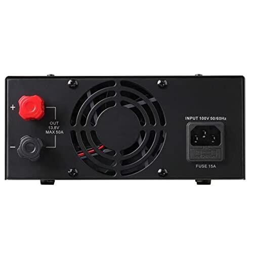 Jesverty直流安定化電源SPS-1350 13.8V固定/9-15V可変 50A(MAX) 、DC安定化スイッチング電源，スイッチング 50A Jesverty直流安定化電源SPS 8V固定/9 15V可変 MAX