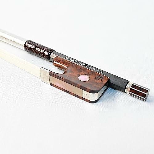 ARTIGIANO&VIOLIN 銀フィッティング ドライカーボン ビオラ弓 AD-802 ARTIGIANO&VIOLIN 銀フィッティング ドライカーボン ビオラ弓 AD-802