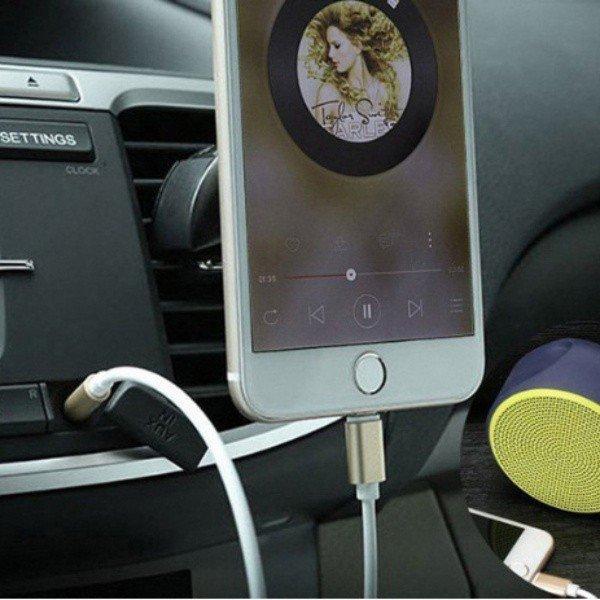 AUXケーブル Lightning iphone 車載用 オーディオケーブル ライトニング 変換ケーブル iOS12以上対応可能 高音質 音楽再生 iPhone X/8対応 |  | 03