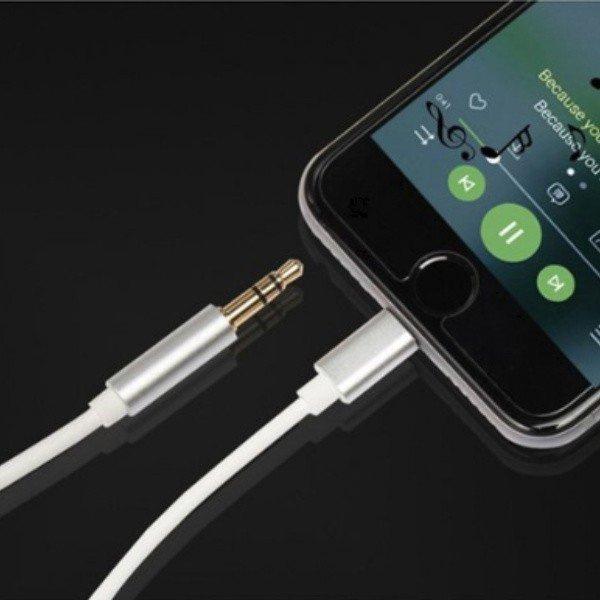 AUXケーブル Lightning iphone 車載用 オーディオケーブル ライトニング 変換ケーブル iOS12以上対応可能 高音質 音楽再生 iPhone X/8対応 |  | 04