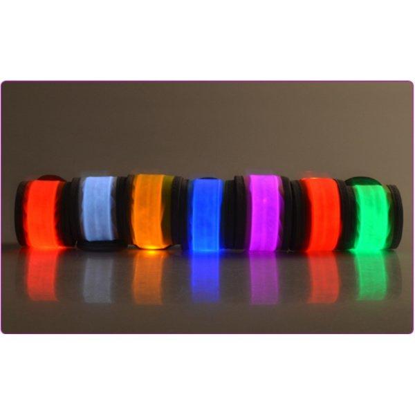 アームバンド runband ランニング LED おしゃれ メンズ レディース 夜間 ライト 安全ライト 保安 防犯 腕章 セーフティベルト ジョギング スラップ式 反射材 |  | 10