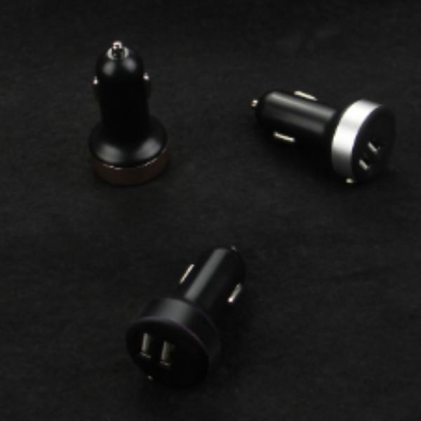 USB シガーソケット ミニ 小型 ２ポートUSB充電器 12v 24v車載用品 3.1A 急速充電 携帯電話 IPHONE IPAD対応 車用Charge kuro |  | 05