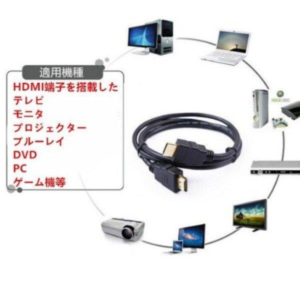 HDMIケーブル 1ｍ 4k フルハイビジョン対応 ニッケルメッキケーブル/Ver.2.0 |  | 02