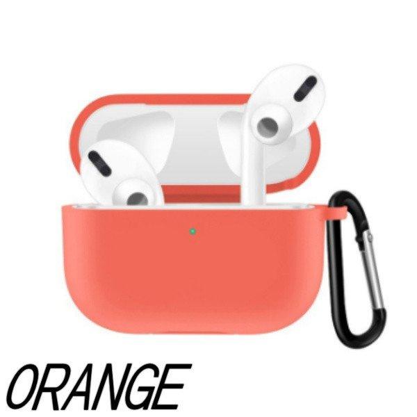 AirPods Pro カバー ケース ワイヤレス シリコン エアポッズ プロ ケース 充電対応 カラビナ付き イヤホンケース 防滴 おしゃれ 耐衝撃 |  | 05