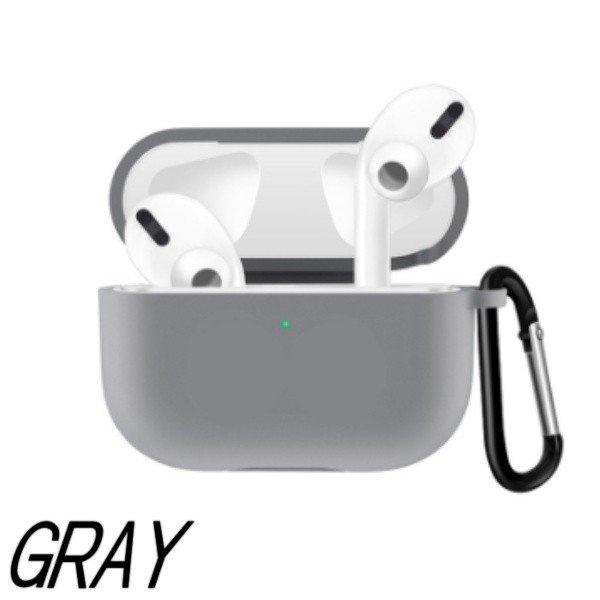 AirPods Pro カバー ケース ワイヤレス シリコン エアポッズ プロ ケース 充電対応 カラビナ付き イヤホンケース 防滴 おしゃれ 耐衝撃 |  | 06