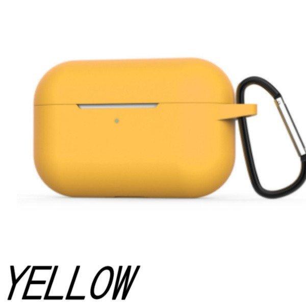 AirPods Pro カバー ケース ワイヤレス シリコン エアポッズ プロ ケース 充電対応 カラビナ付き イヤホンケース 防滴 おしゃれ 耐衝撃 |  | 03