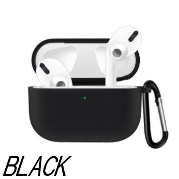 AirPods Pro カバー ケース ワイヤレス シリコン エアポッズ プロ ケース 充電対応 カラビナ付き イヤホンケース 防滴 おしゃれ 耐衝撃 |  | 01