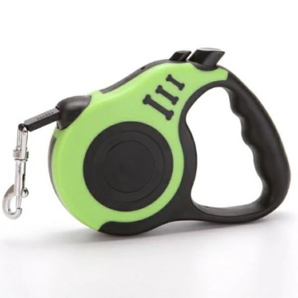 リード 犬用 リード ワンちゃん 3メートル ハーネス ワンタッチでロック可能！3ｍ　巻き取り式　3M　ペットリード 伸縮リールリード ハーネス　送料無料 |  | 02