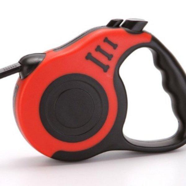 リード 犬用 リード ワンちゃん 5メートル ハーネス ワンタッチでロック可能！5ｍ　巻き取り式　5M　ペットリード 伸縮リールリード ハーネス　送料無料 |  | 03