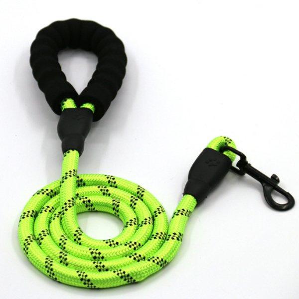 リード 犬用 リード ワンちゃん半額 セール 衝撃吸収 中型犬 大型犬 持ちやすい ソフトハンドル おしゃれ 小型犬 ペットリード ハーネス 丸型 送料無料 |  | 03