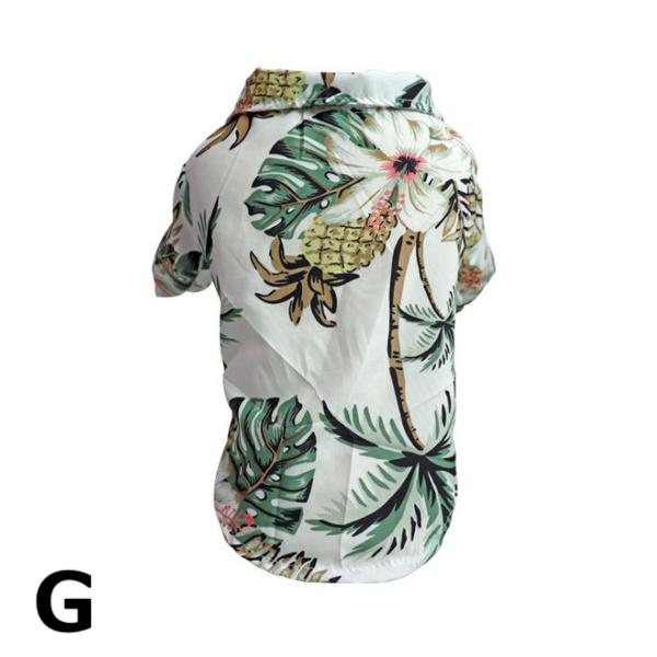 犬 猫服 夏用 アロハシャツ 旅行 夏 ペットウェア ドッグウェア かわいい 送料無料 涼しい |  | 07