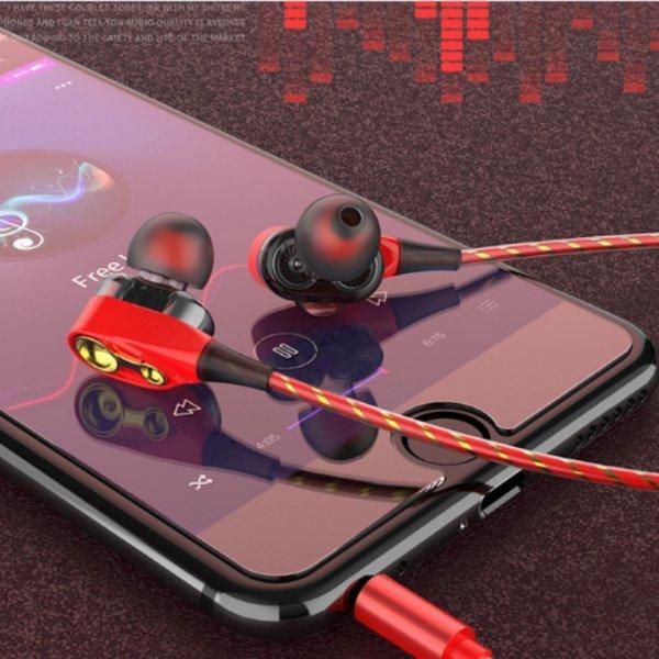 有線 イヤホン Hi-Fi 高音質 密閉型 遮音 ラッパ4つ内蔵 重低音 送料無料 お洒落 良い音 |  | 05