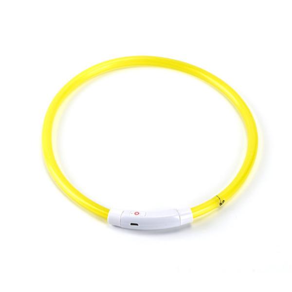 光る首輪 犬用 USB 防水 充電式 ＬＥＤ ペット用！夜の犬の散歩を安全に！大型犬から小型犬もＯＫ！  送料無料 |  | 10