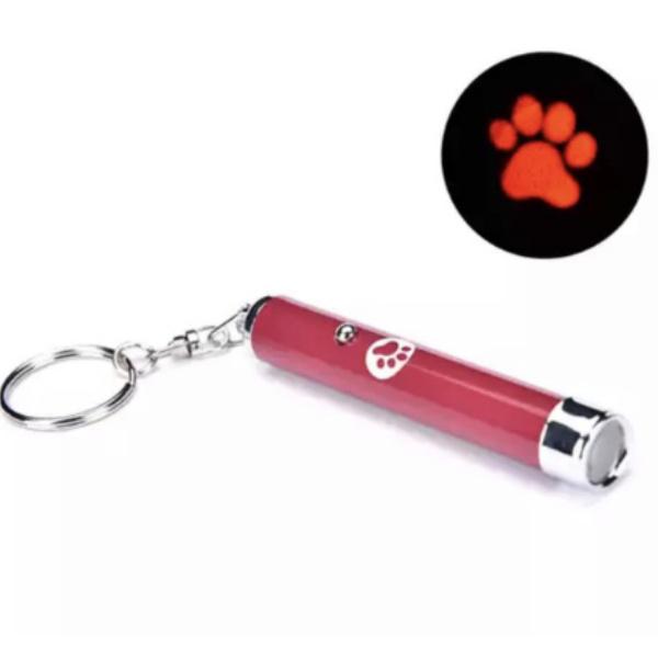 送料無料　ペット用 LED ライト ポインター 猫 おもちゃ ねこじゃらし ネコちゃんの運動不足解消に ネズミ/足跡/魚 模様 |  | 01