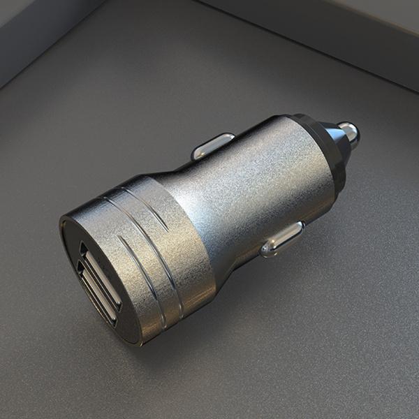 USB シガーソケット ミニ 小型 ２ポートUSB充電器 12v 24v車載用品 2.41A 急速充電 携帯電話 IPHONE IPAD対応 車用Charge カーチャージャー |  | 02