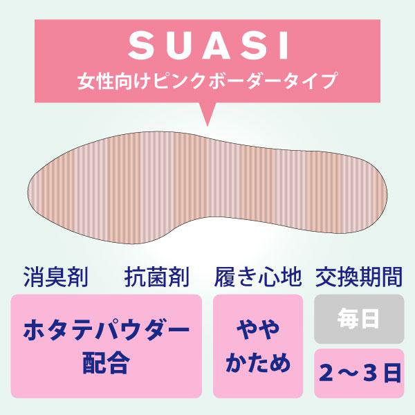 ペーパーインソール ＳＵＡＳＩ 40足入り（徳用パック） ◎使い捨て 紙製中敷き◎おしゃれ◎消臭 防臭 抗菌 吸汗◎ブーツ パンプス ヒール◎公式ショップ｜asheet｜02