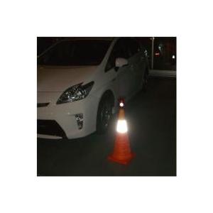ソーラー式LED工事灯(カラーコーンカバー付) : 足場販売ドットコム 第