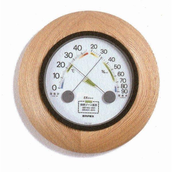 春先取りの 日本製　温湿度計 ＴＭ　快適表示付き  送料無料 調理用温度計