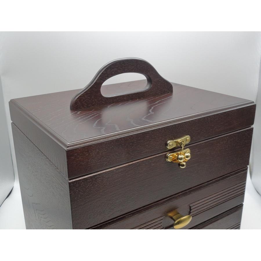 コスメボックス 日本製 木製 メーキャップミラー メイクボックス