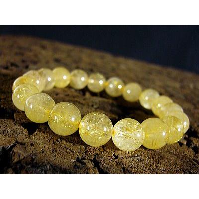 ルチルクォーツ ブレスレット 10mm 10mm/ルチルクォーツブレスレット/2つ星 : 芦屋ルチル - 通販 - Yahoo