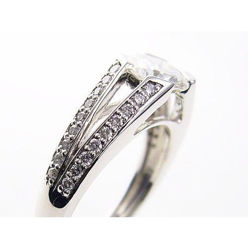 芦屋ダイヤモンド 天然ダイヤモンドリング/1.0ct/VS1/プラチナ900指輪