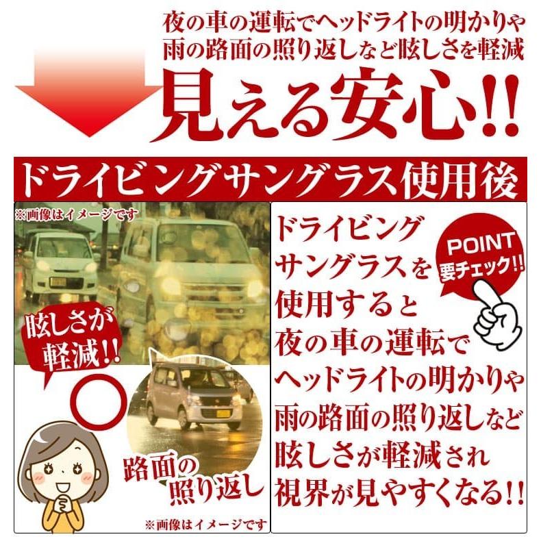 新開発国産：超高品質レンズにバージョンアップ 日本福井のメーカーAGAIN メガネの上から オーバーサングラス 車の運転用 ＼2万2,000円が72％OFF／PR