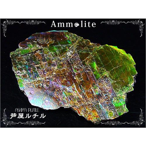 アンモライト/天然化石の宝石ルース/写真現物1点もの｜ashiya-rutile｜02
