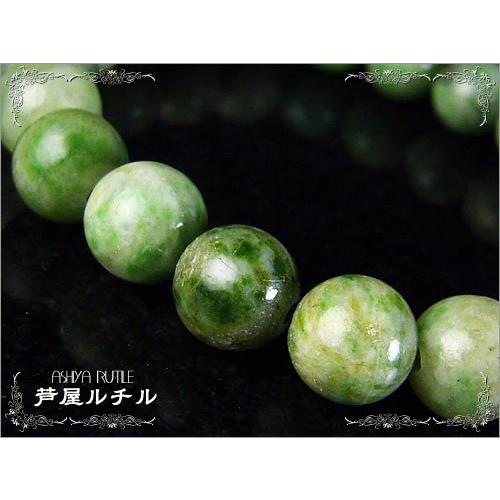 糸魚川翡翠8-10mm/天然石パワーストーンブレスレット｜ashiya-rutile｜02