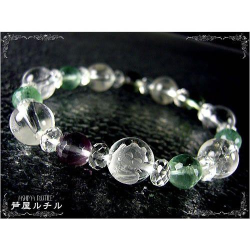 天然石パワーストーンブレスレット/招き猫 爆買 : 芦屋ルチル - 通販
