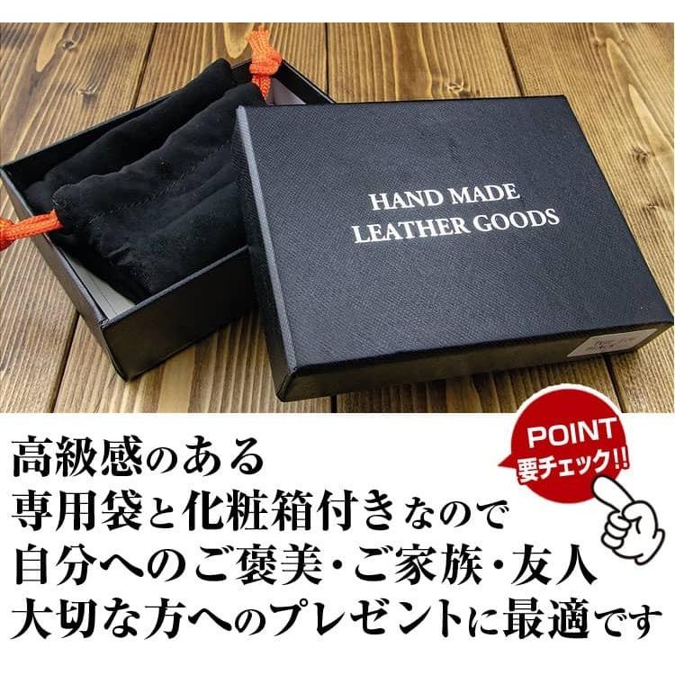 ★完売御礼★日本国産 栃木レザー高級本革財布/二つ折り財布/ミニ財布/メンズ/レディース/財布/男女兼用/｜ashiya-rutile｜06