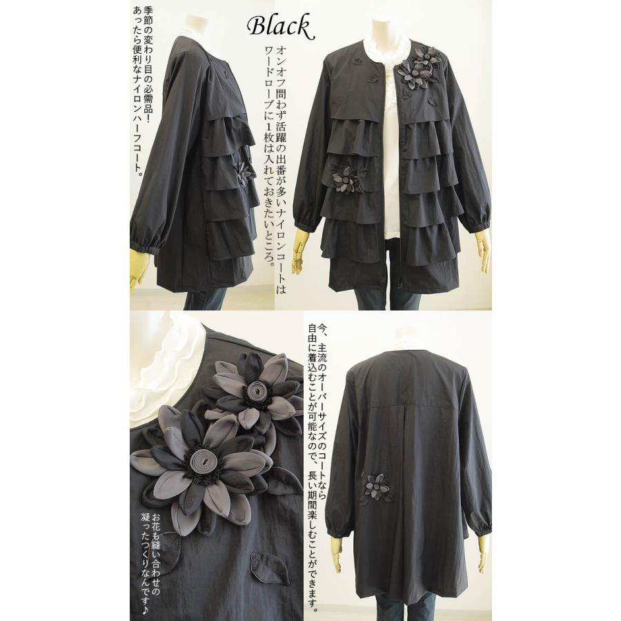 bel paci ベルパーチ　お花モチーフ　チェック柄　スプリングコート　コート bel paci ベルパーチ お花モチーフ チェック柄 スプリングコート