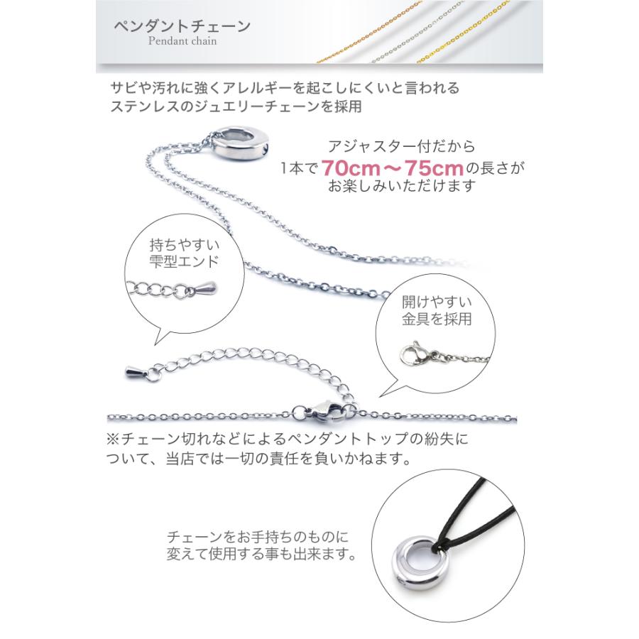 故人様向け 金属アレルギー 対応 遺骨ペンダント リング 刻印なし ASHIFa正規品 全4色 ステンレス 人間 人 男女兼用 遺骨ネックレス 遺骨アクセサリー 日本製の画像