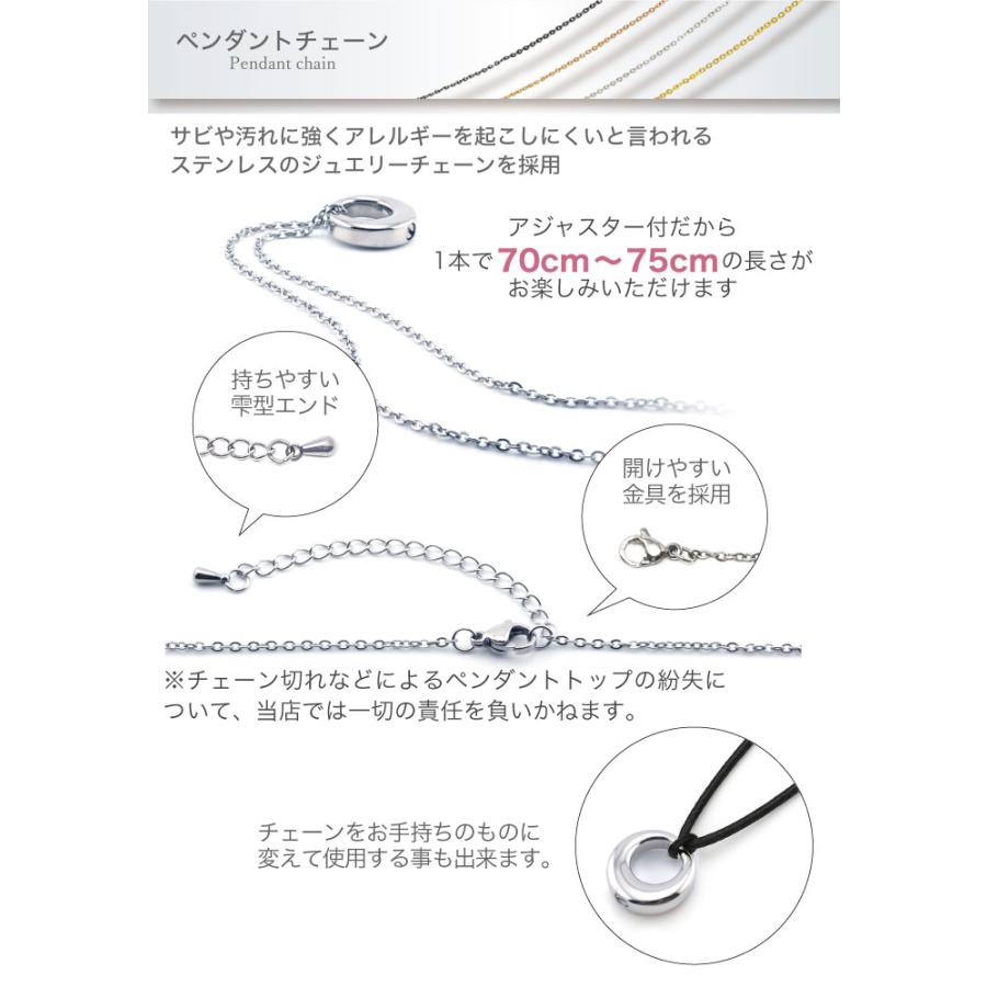 金属アレルギー 対応 遺骨ペンダント ペット リング 刻印なし ASHIPET正規品 全4色 ステンレス 遺骨ネックレス 犬 遺骨入れ 男女兼用 遺骨アクセサリー 日本製 | ASHiPET | 11