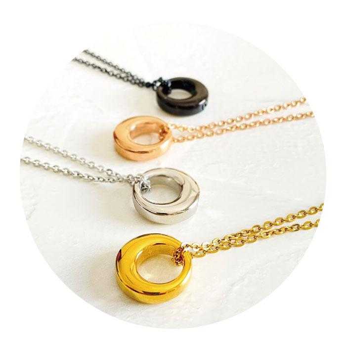 金属アレルギー 対応 遺骨ペンダント ペット リング 刻印なし ASHIPET正規品 全4色 ステンレス 遺骨ネックレス 犬 遺骨入れ 男女兼用 遺骨アクセサリー 日本製 | ASHiPET | 01
