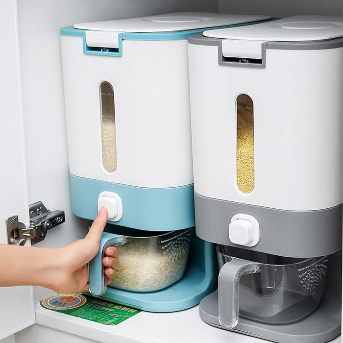 米びつ 計量 食品保存容器 10l 12kg 残量見える 自動式 大容量 密閉 防湿 虫除け 穀物 小麦粉 スナック 米 計量カップ付き 目盛り付き 保存 おしゃれ 高級感 M0108mg Ashley 通販 Yahoo ショッピング