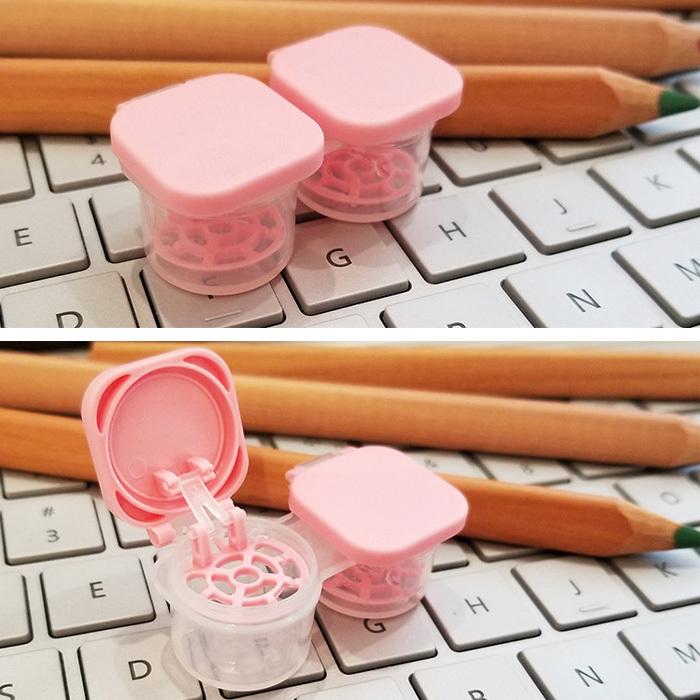 コンタクトケース フタ一体型 コンタクト入れ コンタクトレンズケース ハードコンタクトレンズ用保存ケース ソフトコンタクトレンズケース 自動 便利 軽量 M112008mth Ashley 通販 Yahoo ショッピング