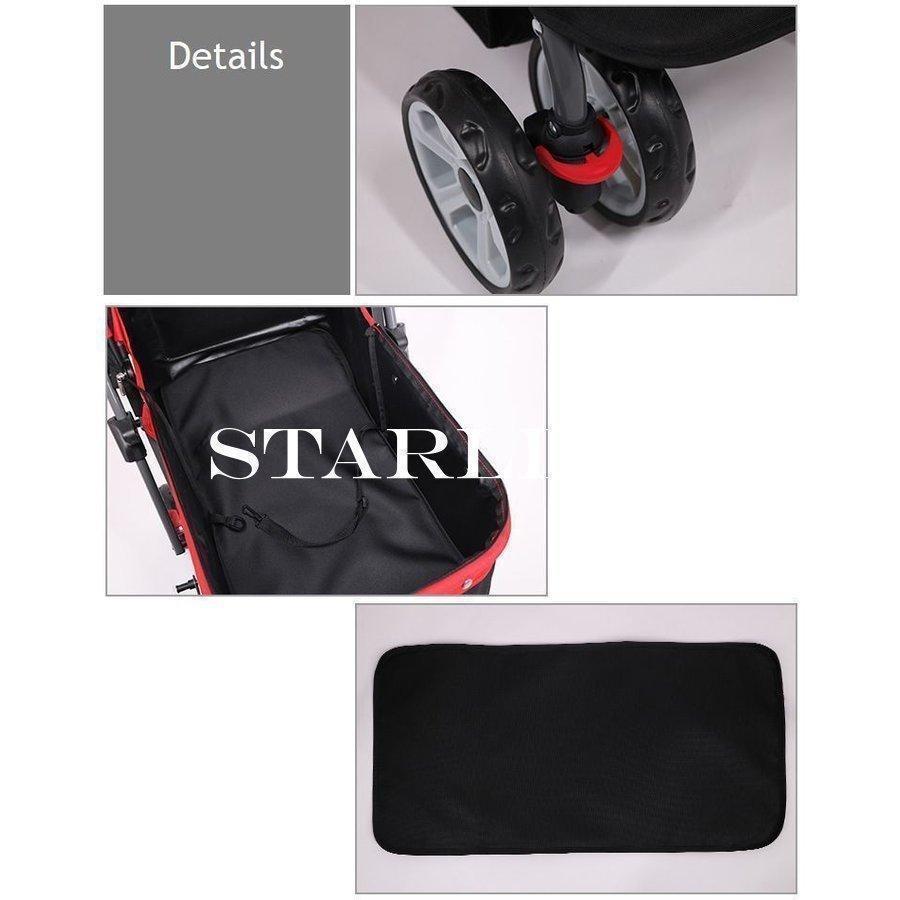 ペットカート ペットバギー DODOPET 切り替え ハンドル 多頭飼い 大型犬 中型犬 小型犬 犬 荷物入れ バスケット キャノビー付き 4輪 折り 