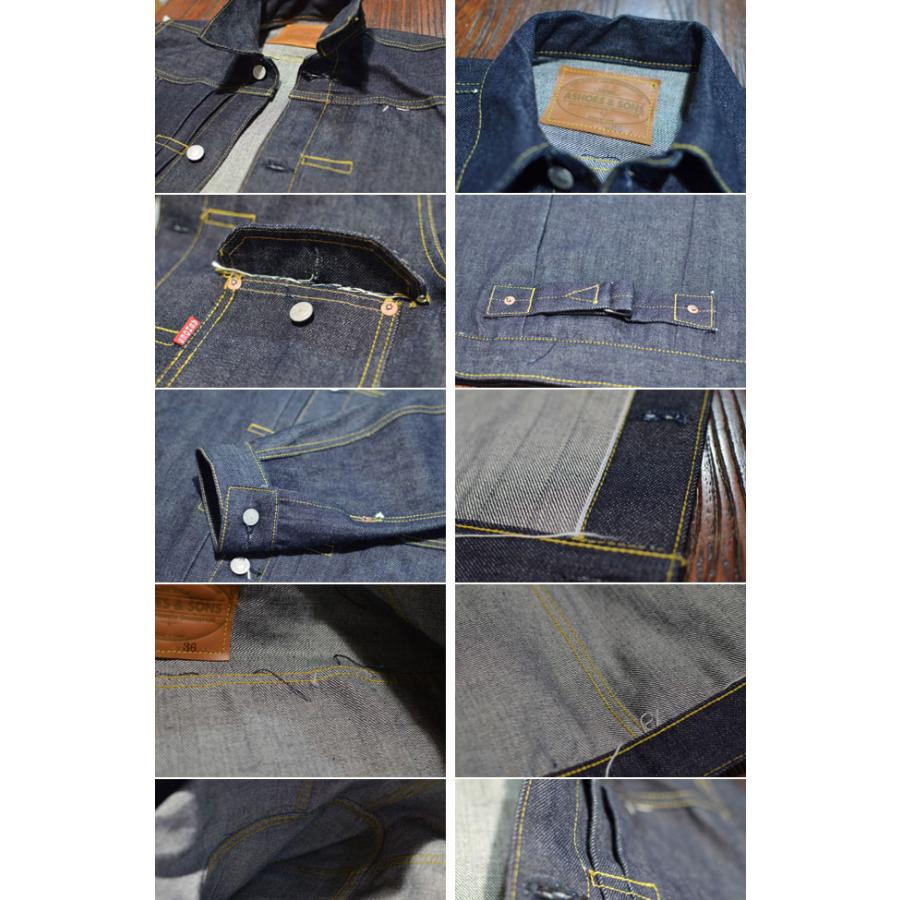 ASHOES&SONS WORKS AJ001XX DENIM JACKET, Type1 : ジーンズ裾上げ修理