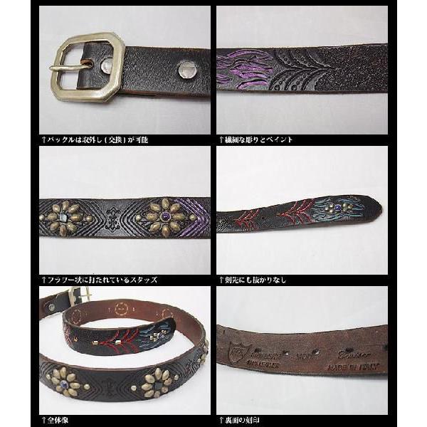 HTC EURO ベルト CRUISER 1.25inch BELT DARK BROWN : 亜洲