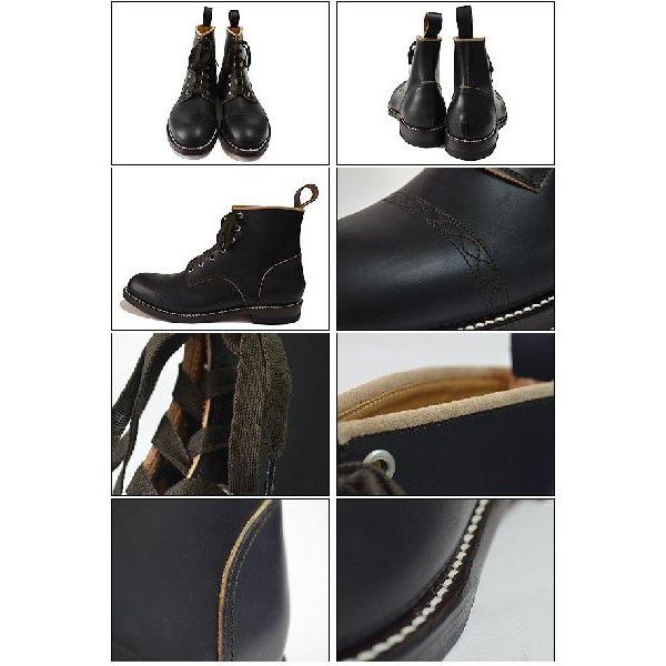 Makers メイカーズ 靴 CHAIN RACE UP BOOTS BLACK : 亜洲'Sア Makers メイカーズ 靴 CHAIN RACE UP BOOTS BLACK : 亜洲'Sア